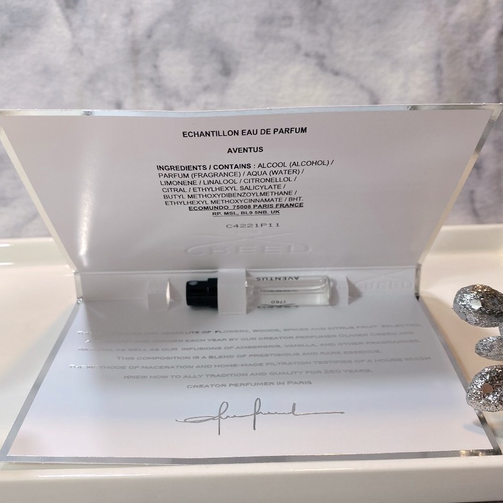 CREED Aventus Enchalliton EDPFresh Mandarin Ginger Leather-Sample 2ml,0.07oz-NEW - Picture 7 of 10